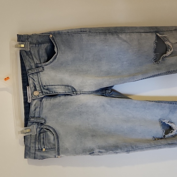 REVAMPED DENIM distressed/ripped jeans - Picture 2 of 8